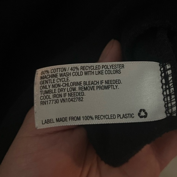 Cropped Hoodie w/ drawstring  XS Wild Fable - Picture 2 of 3